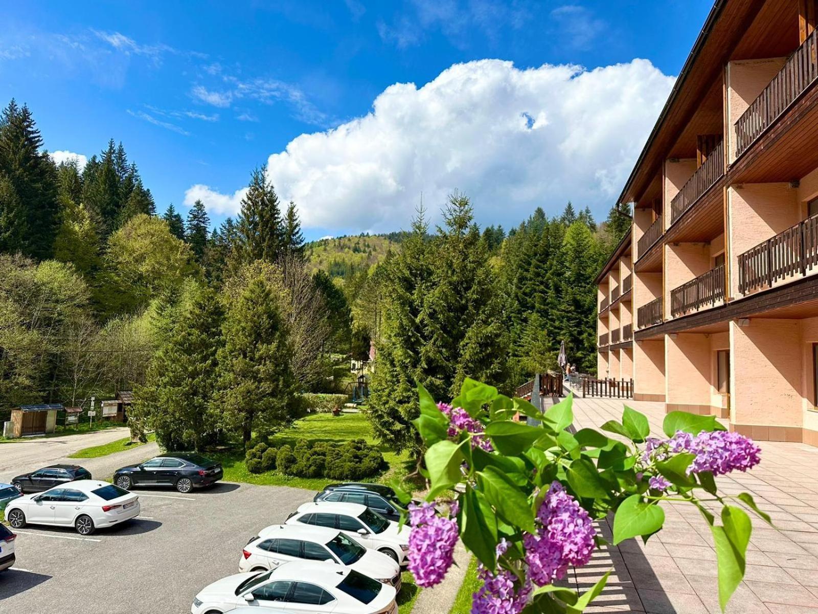 Horsky Hotel Podjavornik Papradno Eksteriør bilde
